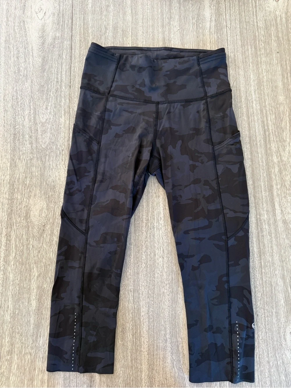 lululemon athletica Black Camo High-Rise Leggings